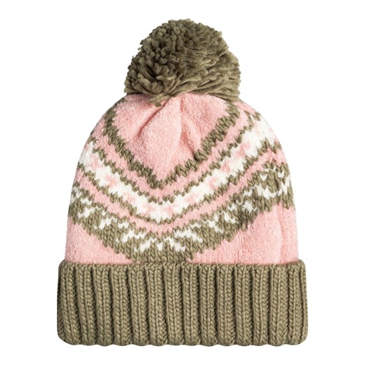 Damska czapka zimowa Roxy - oliwkowa ze sklepu Sportstylestory.com w kategorii Czapki zimowe damskie - zdjęcie 148965320