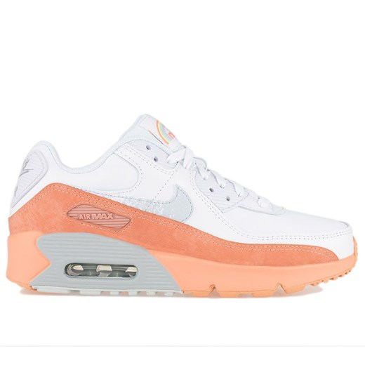 Buty Nike Air Max 90 LTR SE DM0956-100 - białe ze sklepu streetstyle24.pl w kategorii Buty sportowe damskie - zdjęcie 148986624