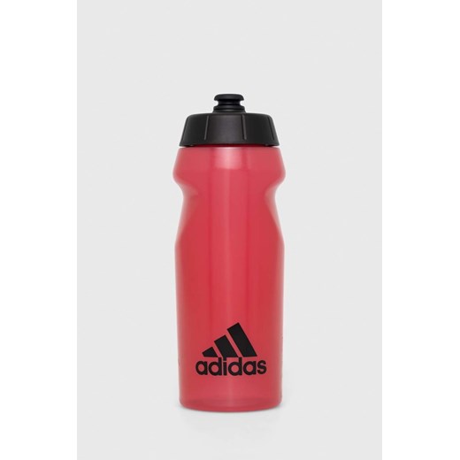 Adidas Performance bidon 500 ml kolor czerwony ONE ANSWEAR.com