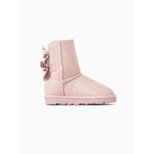 Botki zimowe "Bowine" w kolorze jasnoróżowym Island Boot 28 promocja Limango Polska