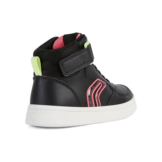 Sneakersy "Djrock" w kolorze czarno-różowym Geox 34 promocyjna cena Limango Polska