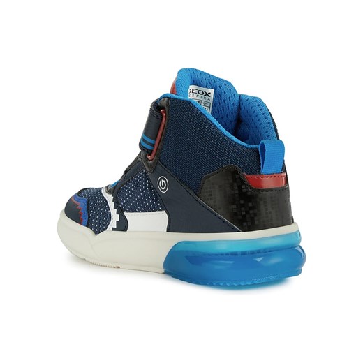Sneakersy "Grayjay" w kolorze granatowo-niebieskim Geox 28 Limango Polska promocja