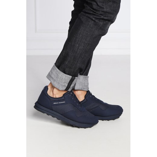 Armani Exchange Sneakersy ENGLISH Armani Exchange 43 okazja Gomez Fashion Store