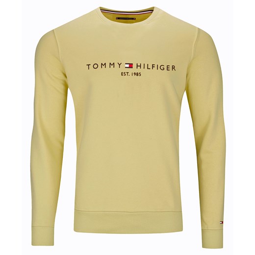 Bluza męska TOMMY HILFIGER Blend Logo żółta Tommy Hilfiger M zantalo.pl okazja