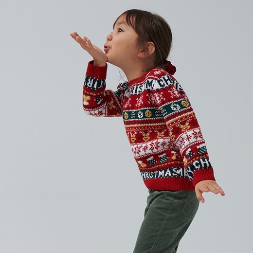 Świąteczny sweter dla dzieci - Wielobarwny House 98/104 wyprzedaż House