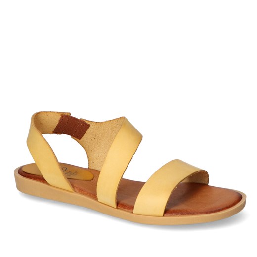Sandały Hee 22362 Żółte lico ze sklepu Arturo-obuwie w kategorii Sandały damskie - zdjęcie 149030951