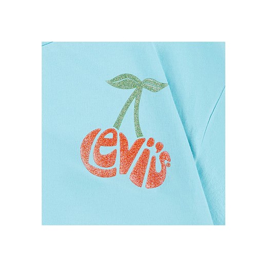 Bluzka dziewczęca Levi's z krótkim rękawem w nadruki 