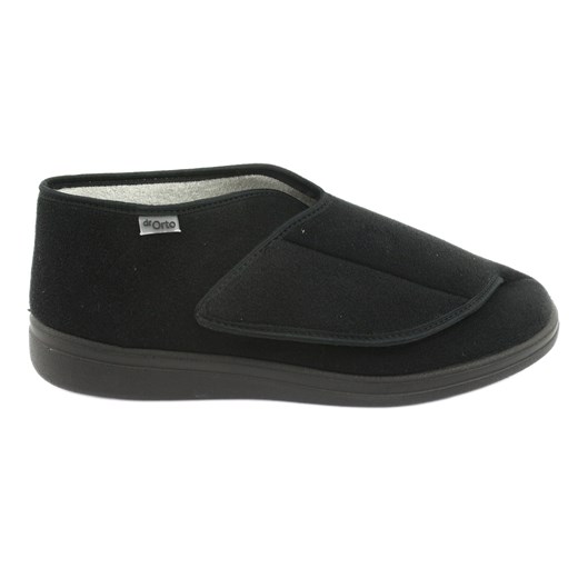 Befado obuwie męskie 071M001 czarne ze sklepu ButyModne.pl w kategorii Kapcie męskie - zdjęcie 149059022