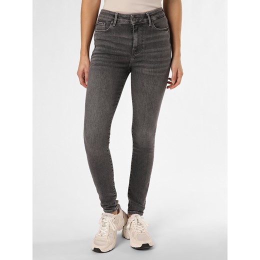 Tommy Hilfiger Jeansy Kobiety szary jednolity ze sklepu vangraaf w kategorii Jeansy damskie - zdjęcie 149073973