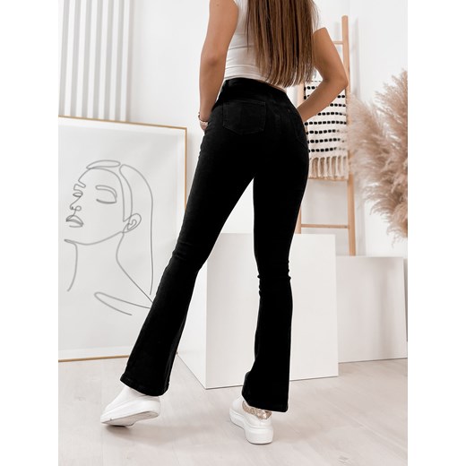 Spodnie damskie Ubra czarne na wiosnę 
