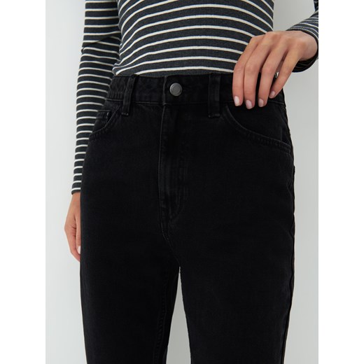 Mohito - Jeansy mom fit - Czarny Mohito 40 Mohito