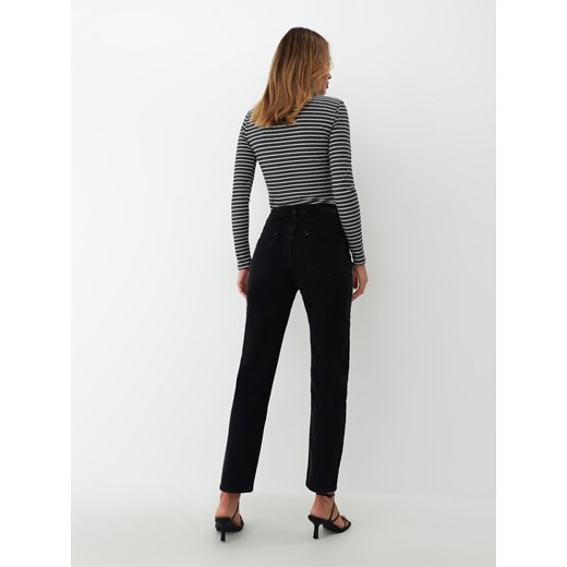 Mohito - Jeansy mom fit - Czarny Mohito 42 Mohito