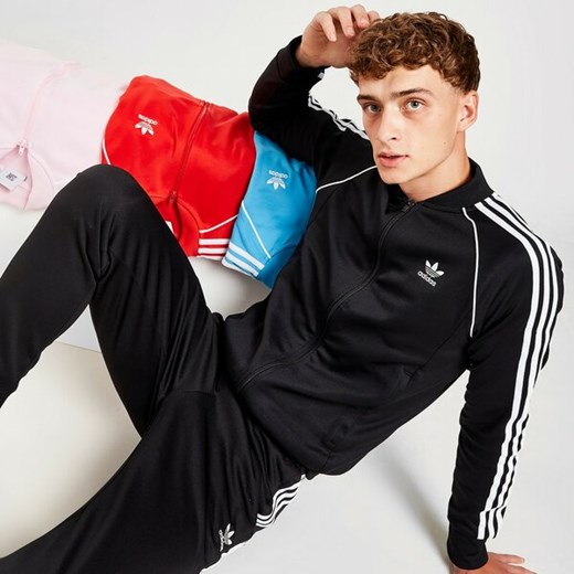 ADIDAS SS TRACK TOP CZARNY GF0198 L JD Sports