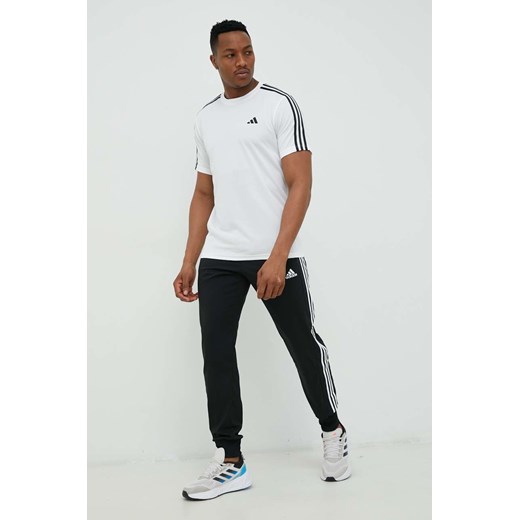 Adidas Performance t-shirt treningowy Training Essentials kolor biały z  