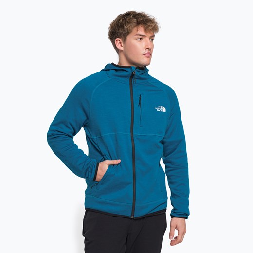 Bluza polarowa męska The North Face Canyonlands niebieska NF0A5G9UHRN1 The North Face M okazja sportano.pl
