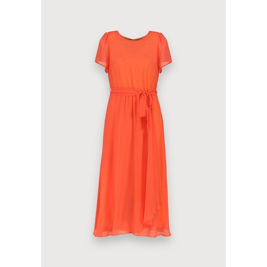 Zwiewna pomarańczowa sukienka z wiązaniem Molton 34 Molton