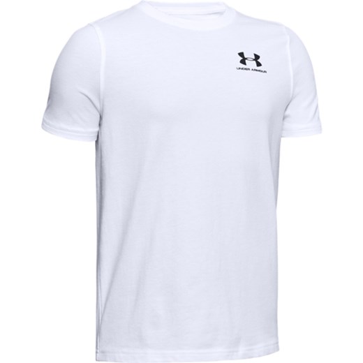 Chłopięca koszulka treningowa UNDER ARMOUR Cotton SS Under Armour XS okazja Sportstylestory.com