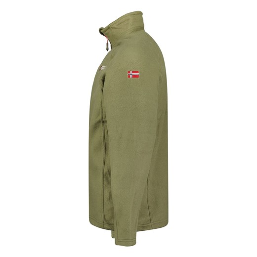 Kurtka polarowa "Tug" w kolorze khaki Geographical Norway L wyprzedaż Limango Polska