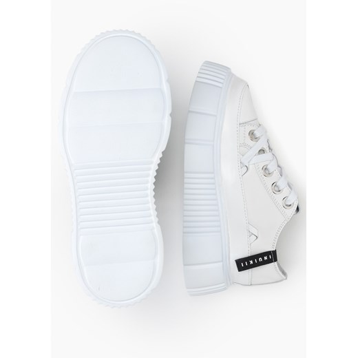 Sneakersy damskie białe INUIKII LEATHER MATILDA LOW Inuikii 40 Sneaker Peeker