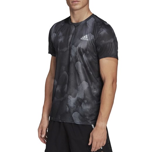 Koszulka adidas Fast Graphic HA6542 - czarna ze sklepu streetstyle24.pl w kategorii T-shirty męskie - zdjęcie 149209911
