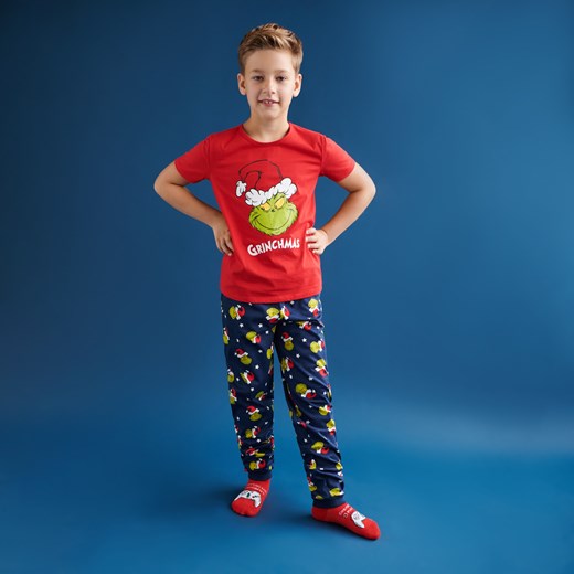 Sinsay - Piżama Grinch - czerwony ze sklepu Sinsay w kategorii Piżamy dziecięce - zdjęcie 149216791