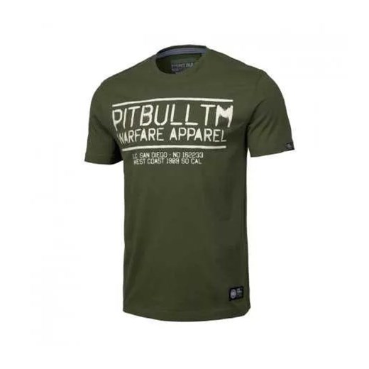 Koszulka Pit Bull Warfare - Oliwkowa Pit Bull West Coast M ZBROJOWNIA