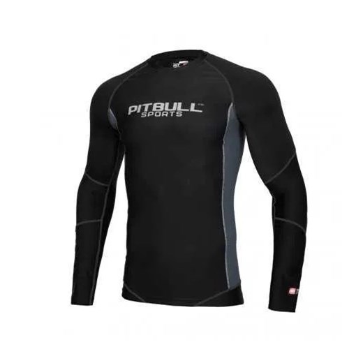 Rashguard termoaktywny Pit Bull Compression Pro Plus'21 - Czarny Pit Bull West Coast 3XL ZBROJOWNIA