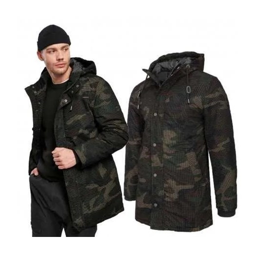 Kurtka BRANDIT Grid-Camo Parka Woodland Brandit M okazyjna cena ZBROJOWNIA