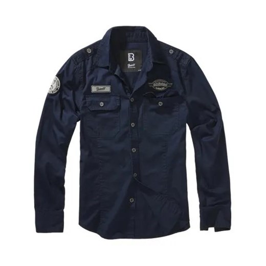 Koszula z długim rękawem BRANDIT Luis Vintageshirt navy Brandit L okazja ZBROJOWNIA