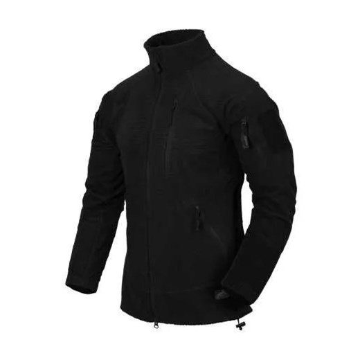 bluza Helikon-Tex Alpha TACTICAL Grid Fleece Jacket - czarny M ZBROJOWNIA