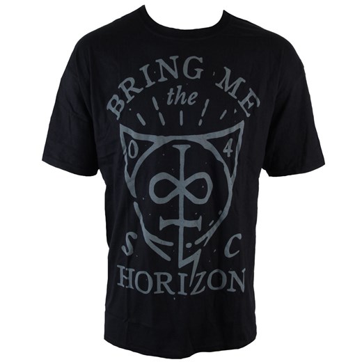 koszulka metal bring me the horizon - hand drawn shield - rock off - bmthts21mb Rock Off S promocja Metal-shop