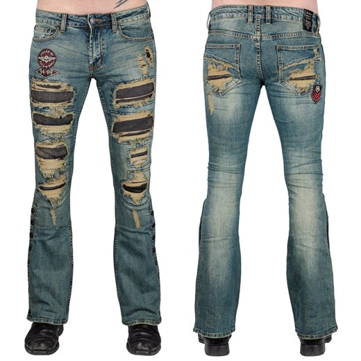spodnie męskie (jeansy) wornstar - diurne 28 30 wyprzedaż Metal-shop