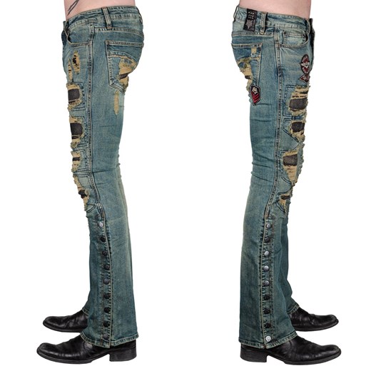 spodnie męskie (jeansy) wornstar - diurne 28 38 Metal-shop okazja