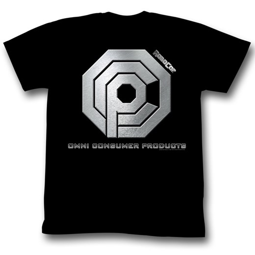 koszulka filmowa robocop - omnicorp logo - american classics - rob588 S S Metal-shop
