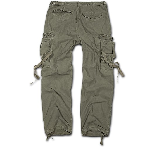 spodnie męskie brandit - m65 vintage spodni olive - 1001/1 S Brandit S Metal-shop