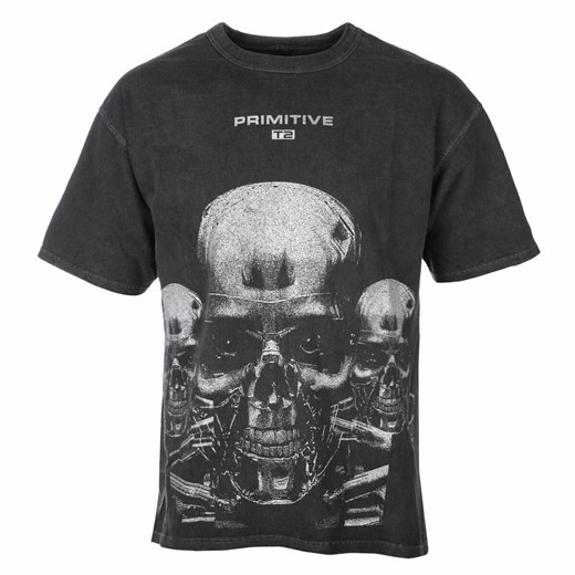 koszulka filmowa terminator - black - primitive - pa421386-blk S M promocja Metal-shop