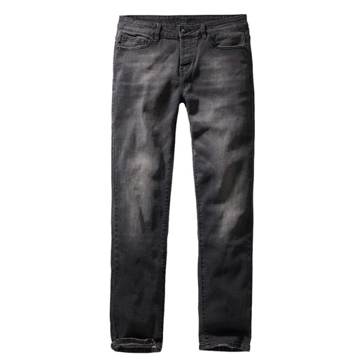 męskie spodnie brandit - rover - black denim - slim fit 32/34 32/32 Metal-shop