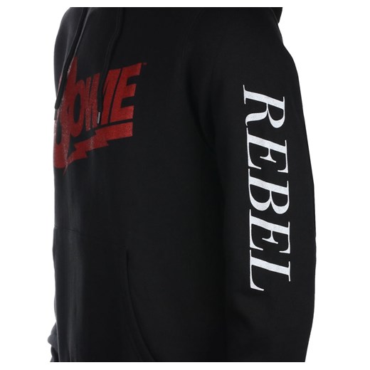 bluza z kapturem david bowie - rebel rebel - rock off - bowhd01mb S XL Metal-shop