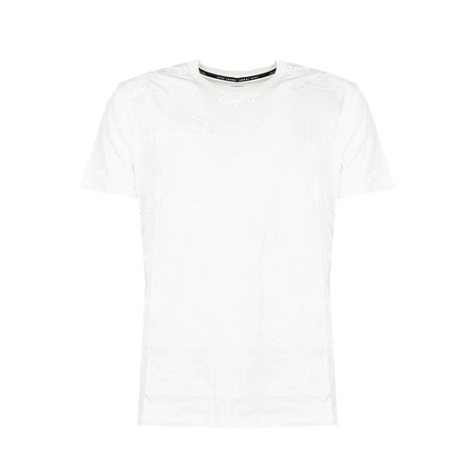 Pepe Jeans T-shirt &quot;Saschate&quot; | PM508544 | Saschate | Biały Pepe Jeans M okazyjna cena ubierzsie.com
