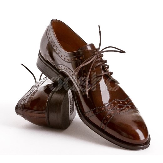 Półbuty Męskie NORD Brąz Skóra Florentik goodshoes  elegancki