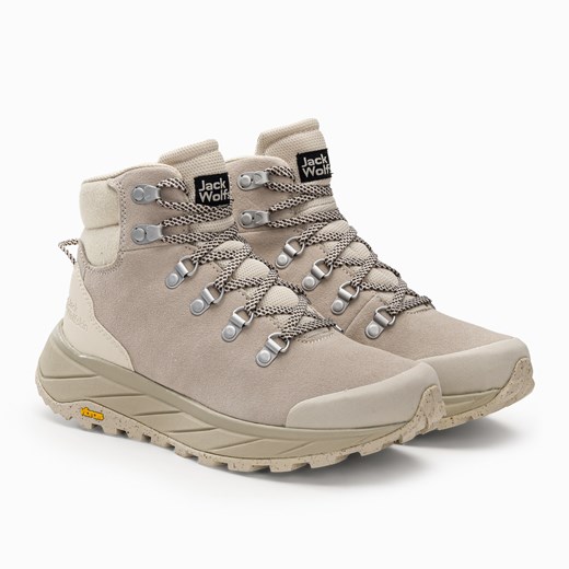 Buty trekkingowe damskie Jack Wolfskin Terraventure Urban Mid beżowe 4053571 Jack Wolfskin 39.5 EU sportano.pl wyprzedaż