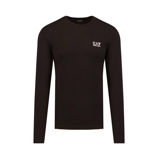 T-shirt Long Sleeve EA7 EMPORIO ARMANI ze sklepu S'portofino w kategorii T-shirty męskie - zdjęcie 149331043