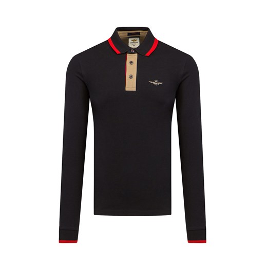 Koszulka polo AERONAUTICA MILITARE ze sklepu S'portofino w kategorii T-shirty męskie - zdjęcie 149332980