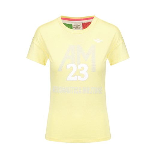 T-shirt AERONAUTICA MILITARE ze sklepu S'portofino w kategorii Bluzki damskie - zdjęcie 149333043