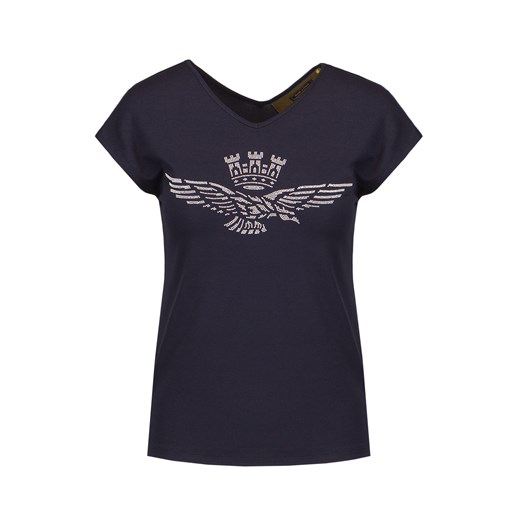 T-shirt AERONAUTICA MILITARE ze sklepu S'portofino w kategorii Bluzki damskie - zdjęcie 149333070