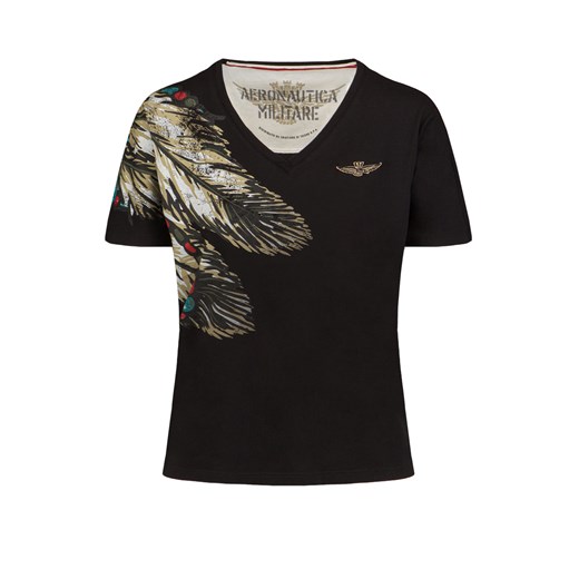 T-shirt AERONAUTICA MILITARE ze sklepu S'portofino w kategorii Bluzki damskie - zdjęcie 149333172