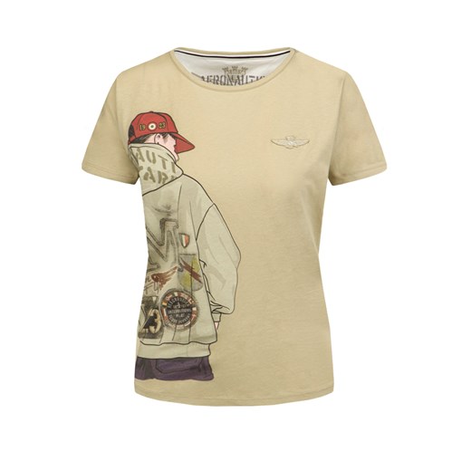 T-shirt AERONAUTICA MILITARE ze sklepu S'portofino w kategorii Bluzki damskie - zdjęcie 149333181