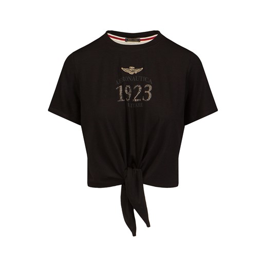 T-shirt AERONAUTICA MILITARE ze sklepu S'portofino w kategorii Bluzki damskie - zdjęcie 149333200