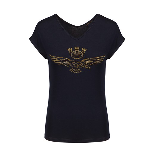 T-shirt AERONAUTICA MILITARE ze sklepu S'portofino w kategorii Bluzki damskie - zdjęcie 149333212