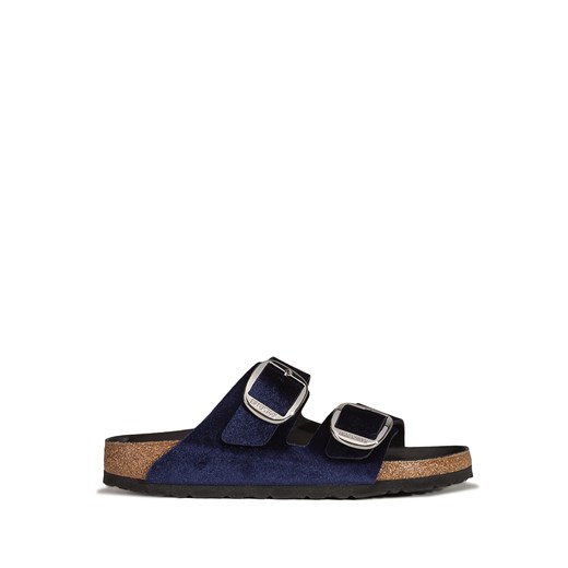 Klapki damskie BIRKENSTOCK bez zapięcia casual płaskie
